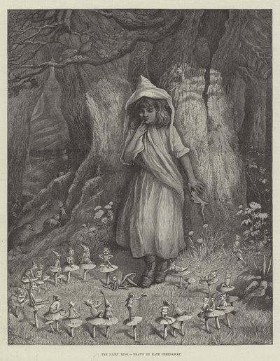 妖精の指輪 作： Kate Greenaway